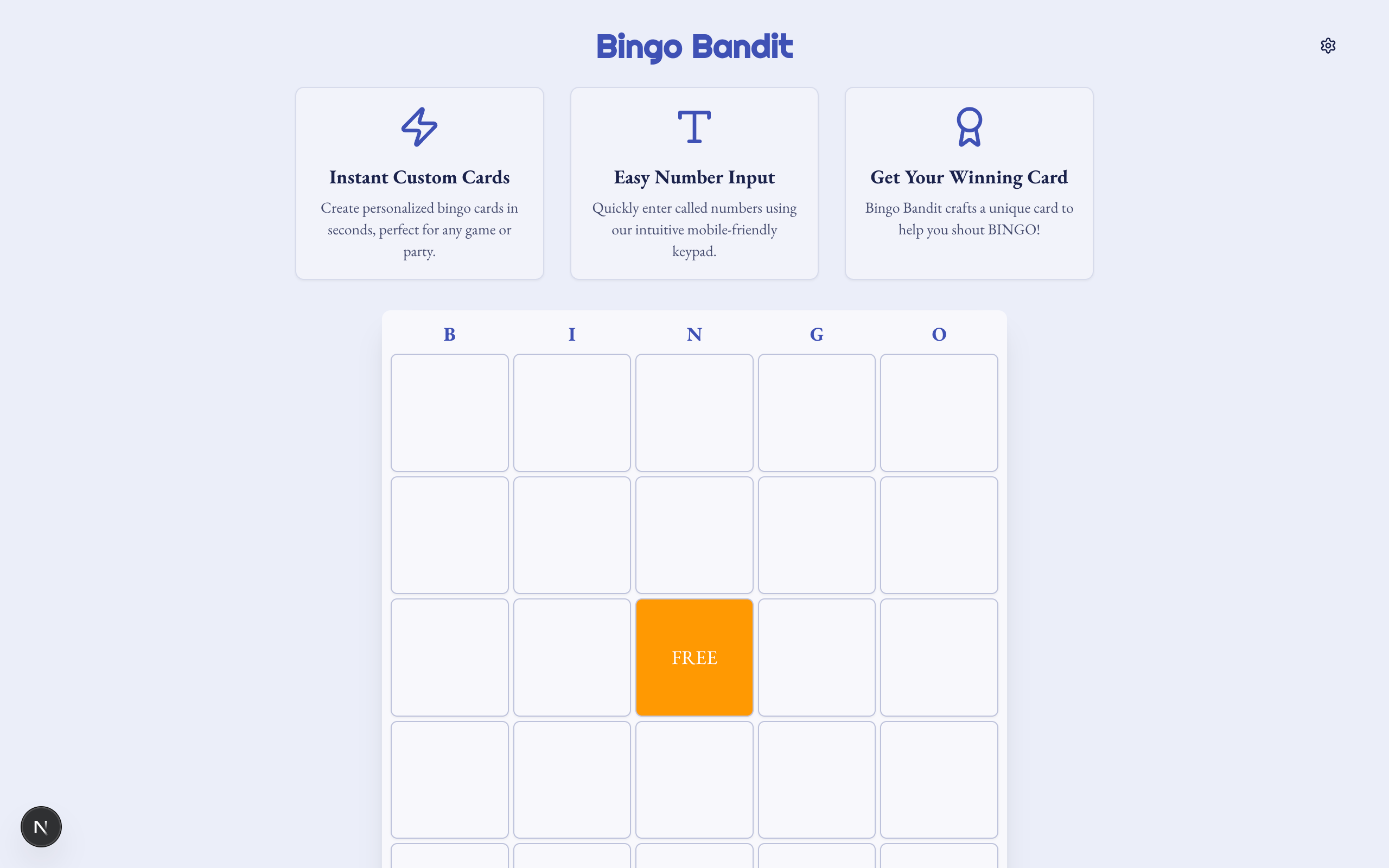 BingoBandit.xyz preview image
