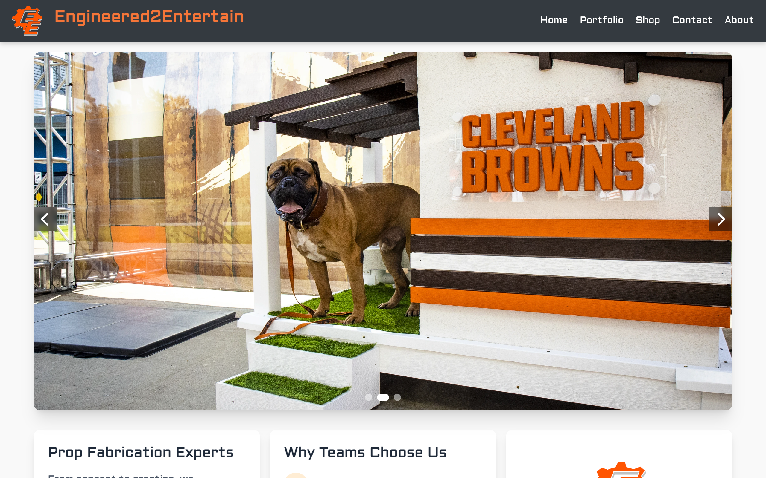 Engineered2Entertain.com preview image